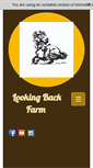 Mobile Screenshot of lookingbackfarm.com